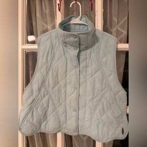 Women's free people Light Blue Quilted Vest